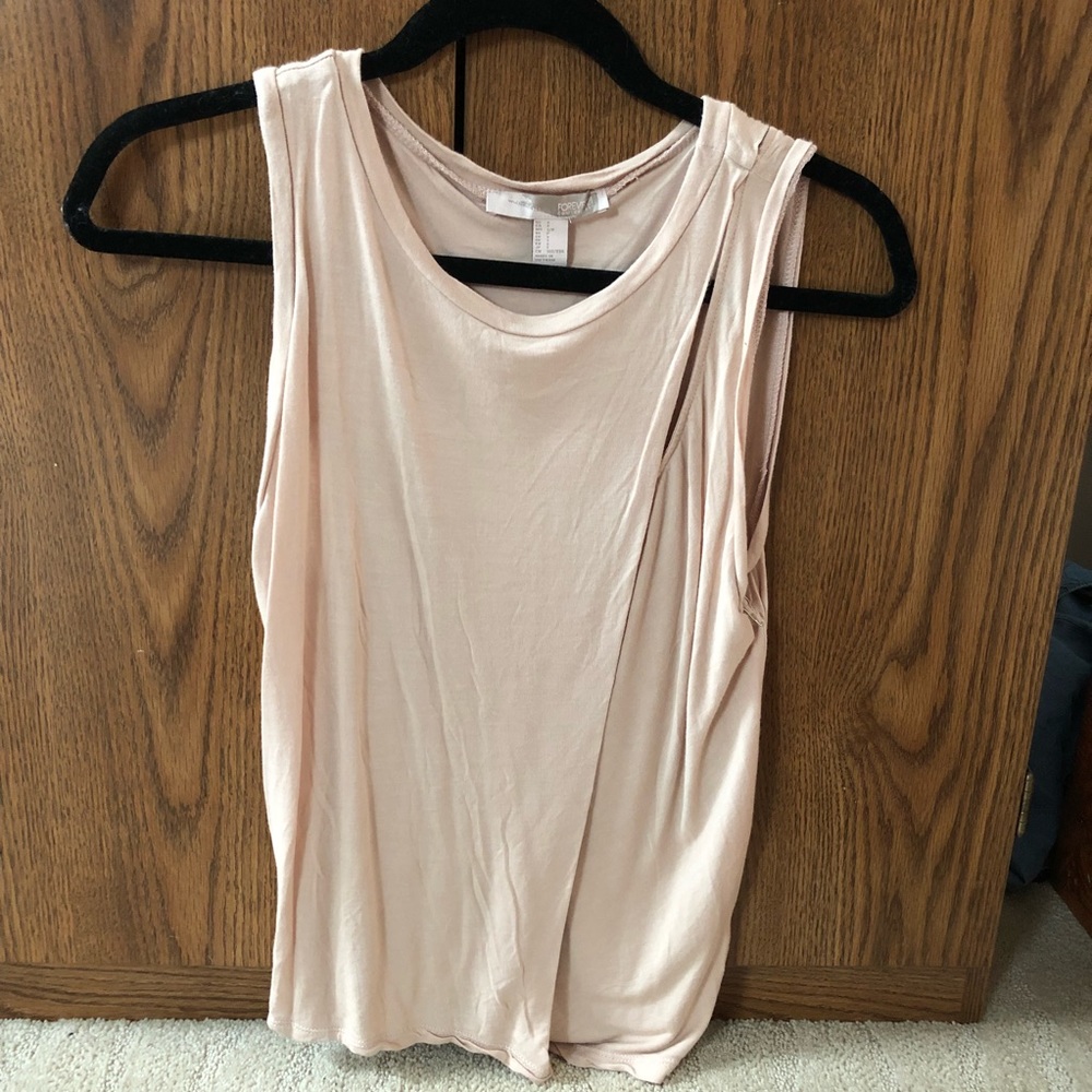 Nude tank top
